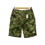 EVISU◆ショートパンツ/30/コットン/GRN/カモフラ/2700