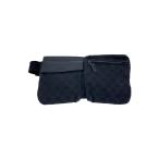 GUCCI◆ウエストバッグ_GGキャンバス/キャンバス/BLK