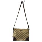 GUCCI◆ショルダーバッグ_GGキャンバス/キャンバス/BRW/総柄