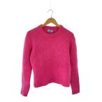 ショッピングPRADA PRADA◆ニット・セーター(厚手)/42/ウール/ピンク/無地