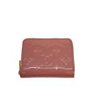 LOUIS VUITTON◆ジッピー・コインパース_モノグラム・ヴェルニ/PVC/PNK/レディース