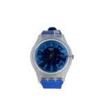 SWATCH◆クォーツ腕時計/アナログ/BLU