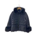 DUVETICA◆KERRIN/ダウンジャケット/42/ナイロン/BLK/無地/182-D.5420N00//