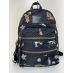 ショッピングmarc MARC JACOBS◆リュック/--/BLK/総柄