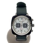 ショッピング時計 BRISTON◆Clubmaster/クォーツ腕時計/アナログ/WHT/GRN/17142.SA.BS.2.NB