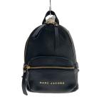 ショッピングmarc MARC JACOBS◆リュック/レザー/BLK/無地/H302L01FA21