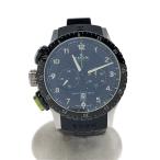 ショッピングラバー EDOX◆クォーツ腕時計/アナログ/ラバー/BLK/BLK/10305