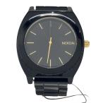 ショッピングnixon NIXON◆クォーツ腕時計/アナログ/BLK/BLK/THE TIME TELLER ACETATE