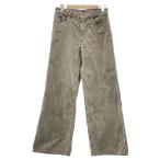 AURALEE◆ボトム/3/コーデュロイ/ブラウン/A25AP02FC//