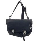 BAGJACK◆pogo/メッセンジャーバッグ/コブラバックル/ショルダーバッグ/ナイロン/BLK