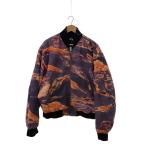 STUSSY◆×LUCIEN SMITH/22AW/TIGRIS CANVAS BOMBER/ブルゾン/L/コットン/PUP