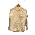 ショッピングINDIVIDUALIZED individualized shirts◆長袖シャツ/ボタンダウン/USA製/14.5/コットン/WHT//