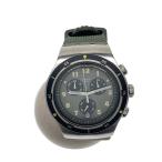 SWATCH◆腕時計/アナログ/--/BLK/GRN//