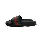 GUCCI◆サンダル/--/BLK/429469