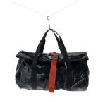 ショッピングエナメルバッグ DIESEL◆ボストンバッグ/エナメル/BLK