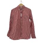 individualized shirts◆長袖シャツ/--/コットン/レッド/赤/ギンガムCK