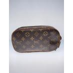 LOUIS VUITTON* небольшая сумочка * gun ju_ монограмма * парусина /PVC/BRW//