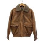 UNIQLO◆フライトジャケット/L/羊革/CML/80s/オールドユニクロ