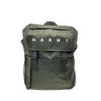 MARNI◆リュック/ナイロン/KHK/M01637