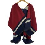 TOMMY HILFIGER* палантин / акрил /NVY/ одноцветный / женский 