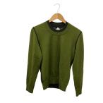 DOLCE&GABBANA◆ニット・セーター(厚手)/46/ウール/グリーン/G4011K