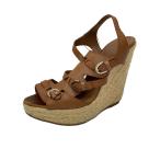 sergio rossi* эспадрильи /36/BRW/ кожа //