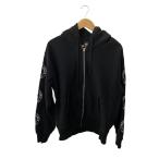 ショッピングstussy STUSSY◆ジップパーカー/M/コットン/BLK/1974860