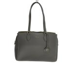 FURLA◆トートバッグ/レザー/グレー/�