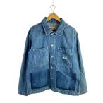 STUSSY◆Gジャン/M/コットン/IDG/無地/115570