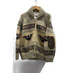 ショッピングカウチン CANADIANSWEATER◆カウチン/ニット・セーター(厚手)/--/ウール/BEG