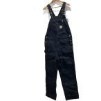 ショッピングオーバーオール Carhartt◆オーバーオール/34/コットン/BLK