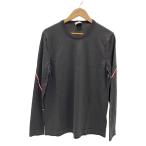 ショッピングmoncler MONCLER◆ニット・セーター(薄手)/--/--/GRY
