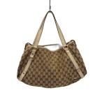 ショッピングgucci GUCCI◆トートバッグ_アビー_GGキャンバス/キャンバス/BEG