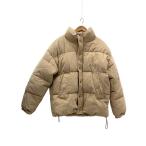 ショッピングzara ZARA◆ダウンジャケット/XL/コーデュロイ/BEG