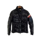 ショッピングmoncler MONCLER◆ダウンジャケット/1/--/BLK/無地