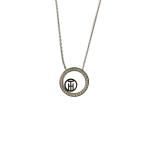 TOMMY HILFIGER*VINE CIRCLE FAMILY/ Logo Circle колье / нержавеющая сталь / серебряный / женский /2780521//