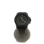 VICTORINOX◆クォーツ腕時計/アナログ/レザー/KHK/BRW/241779/I.N.O.Xチタニウム