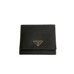 ショッピングPRADA PRADA◆3つ折り財布/ナイロン/BLK/メンズ/M176/サフィアーノ