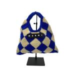 MARNI◆ハンドバッグ/ナイロン/マル�