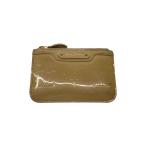 LOUIS VUITTON◆ポシェット・クレNM_モノグラム・ヴェルニ_BEG/エナメル/BEG/レディース