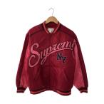 ショッピングsupreme Supreme◆20FW/contrast script varsity jacket/スタジャン/M/ナイロン/RED