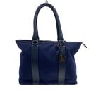 F.CLIO◆トートバッグ/キャンバス/NVY/無地//