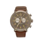 SHINOLA◆クォーツ腕時計/アナログ/レザー/GLD/CML/S01209230