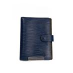 LOUIS VUITTON* Agenda PM_ epi _BLU/PVC/BLU/ мужской 