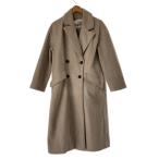 ZARA◆コート/XS/ポリエステル/BEG/無地