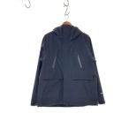 TIGORA◆マウンテンパーカ/M/ポリエステル/ブラック/無地/tr-9d3621jk