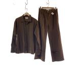 soerte* выставить / рубашка / легкий брюки /2/ искусственный шелк / Brown /SOSTR0723002