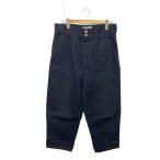 ショッピングGARCONS COMME des GARCONS HOMME◆ボトム/コットンタックサルエルパンツ/S/コットン/ネイビー/無地/HE-P003