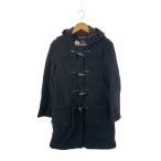 Gloverall* полупальто "даффл коут" /36/ шерсть /BLK/cha01