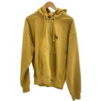 ショッピングstussy STUSSY◆ジップパーカー/L/コットン/YLW/無地/1975000